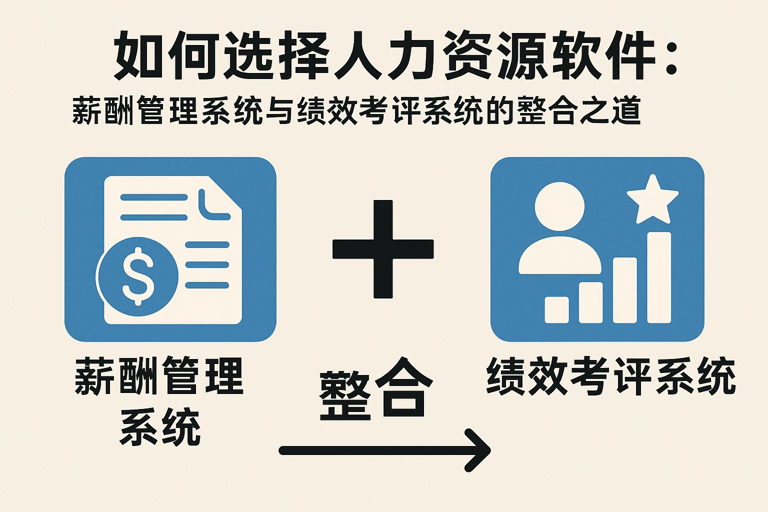 如何选择人力资源软件：薪酬管理系统与绩效考评系统的整合之道