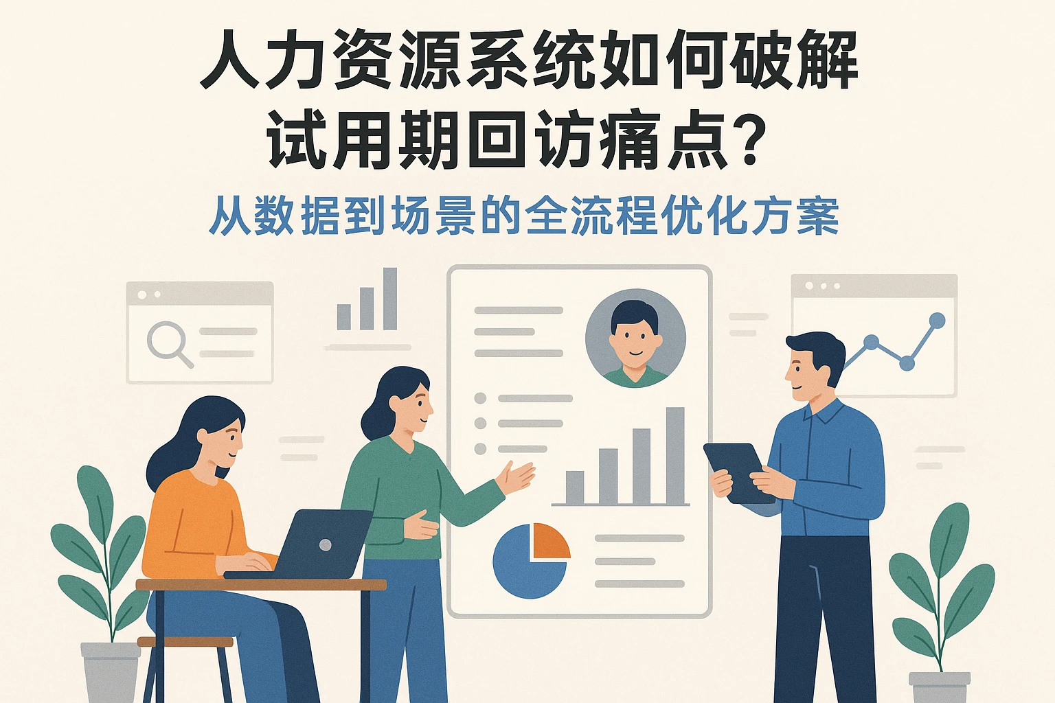 人力资源系统如何破解试用期回访痛点?从数据到场景的全流程优化方案