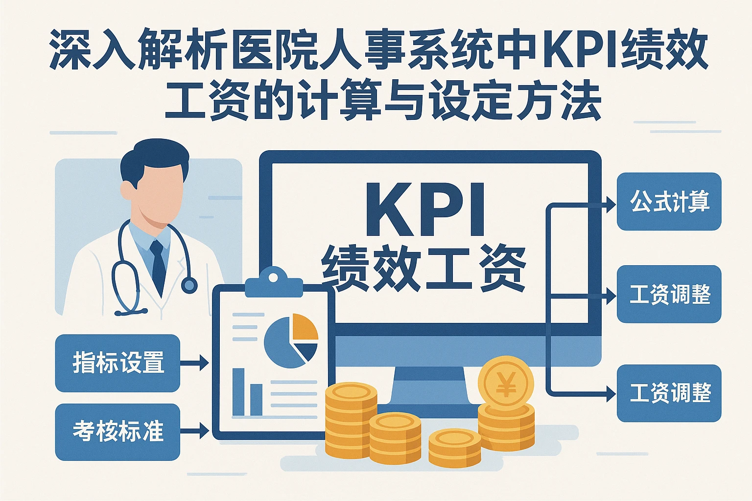 深入解析医院人事系统中KPI绩效工资的计算与设定方法