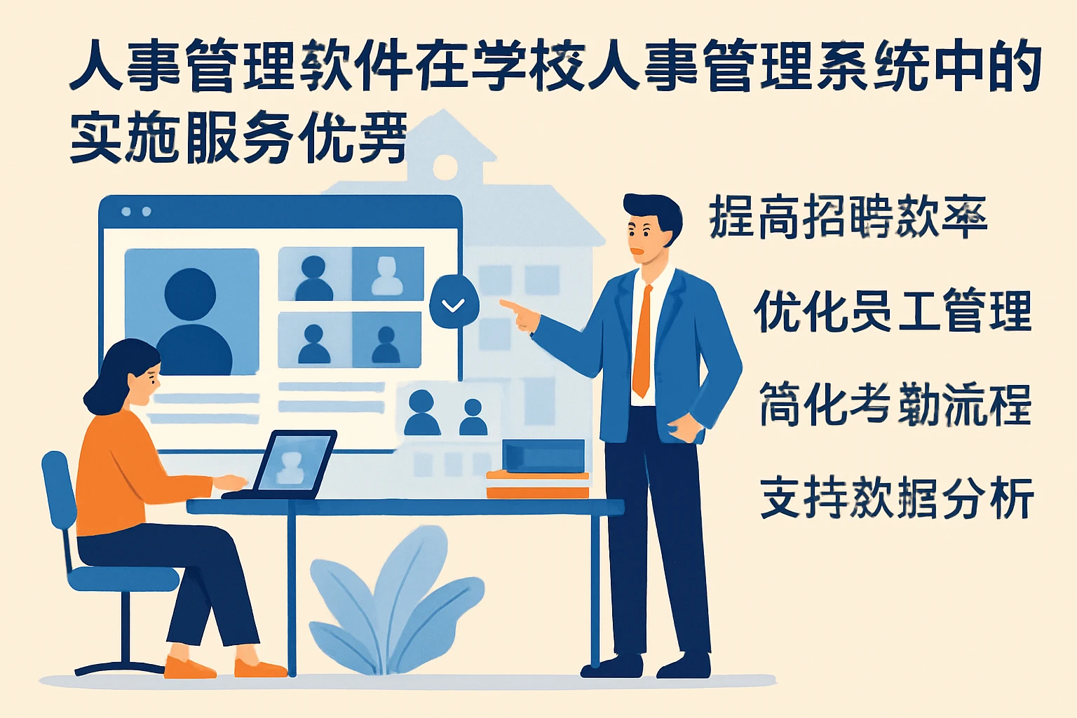 人事管理软件在学校人事管理系统中的实施服务优势