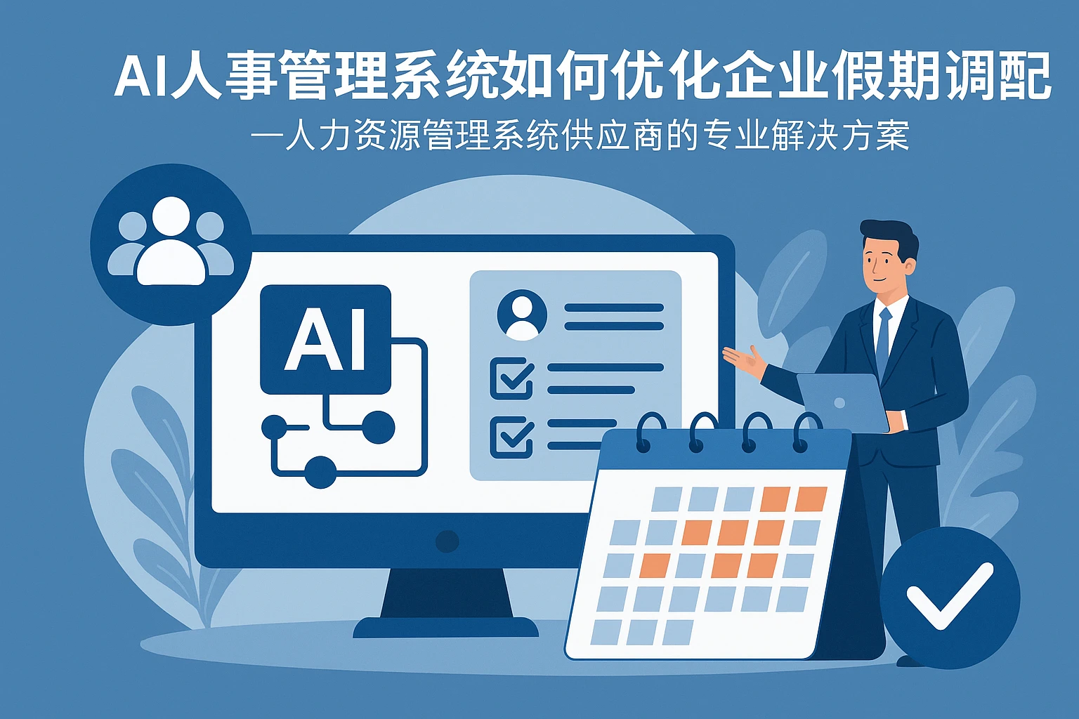 AI人事管理系统如何优化企业假期调配——人力资源管理系统供应商的专业解决方案