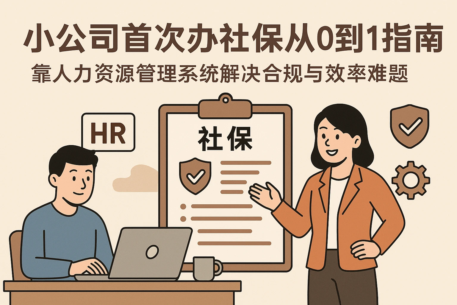 小公司首次办社保从0到1指南：靠人力资源管理系统解决合规与效率难题