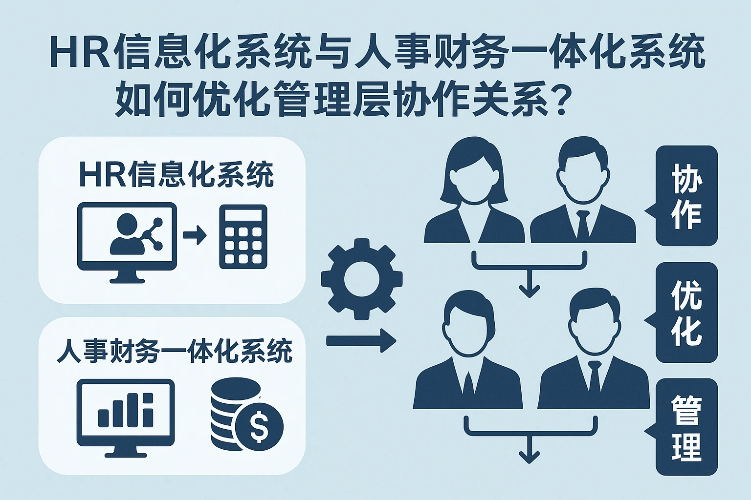 人力资源信息化系统与人事财务一体化系统如何优化管理层协作关系