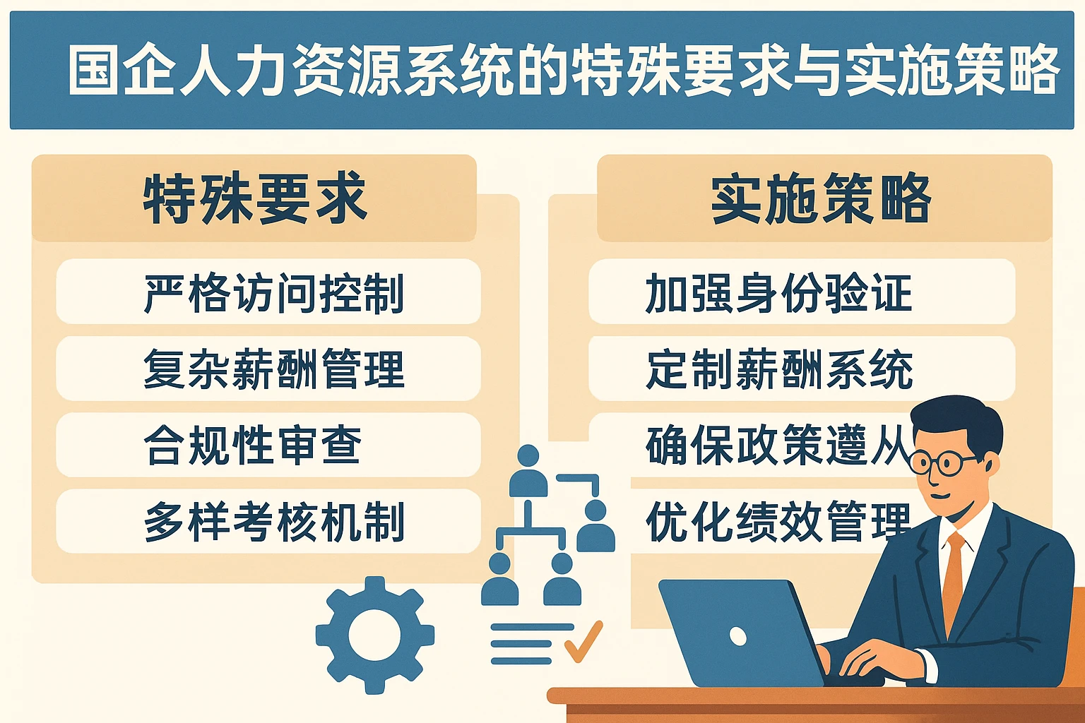 国企人力资源系统的特殊要求与实施策略