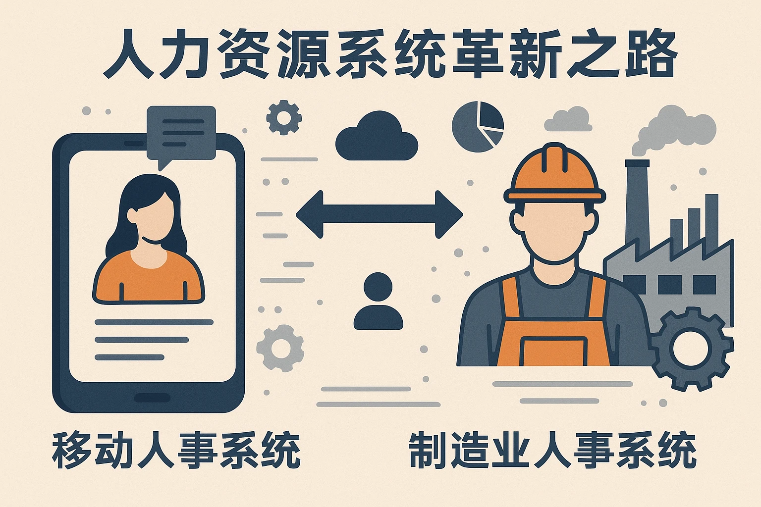人力资源系统革新之路:移动人事系统与制造业人事系统的深度融合