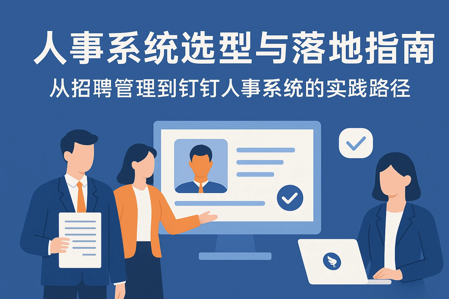 人事系统选型与落地指南:从招聘管理到钉钉人事系统的实践路径