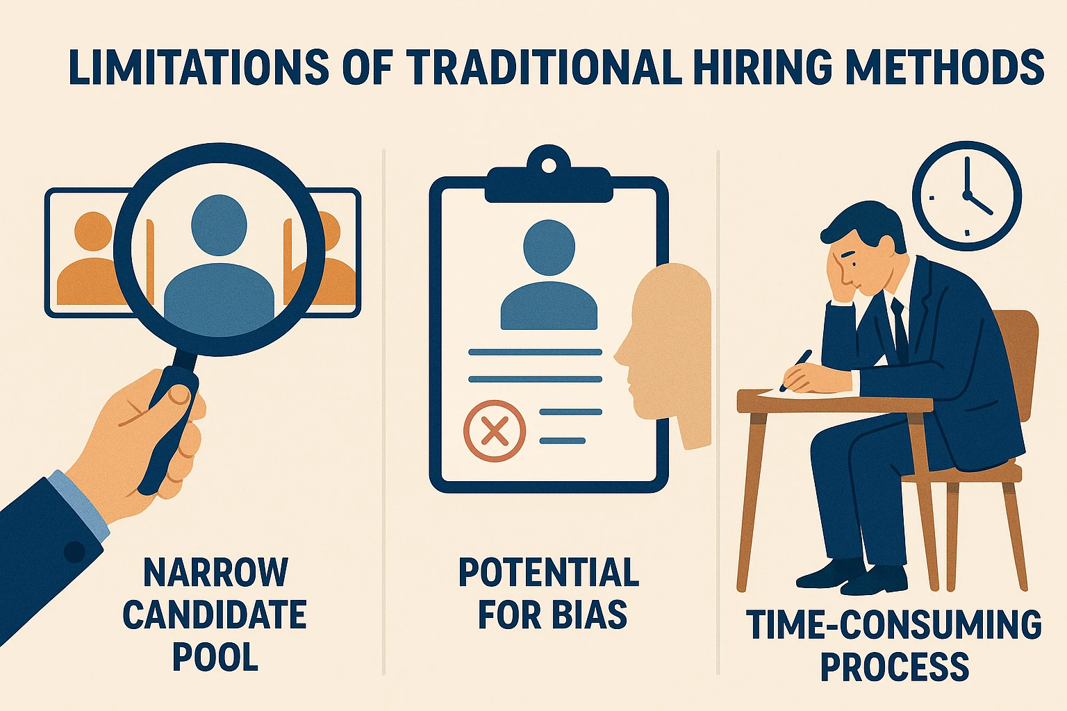传统招聘方法的局限性分析