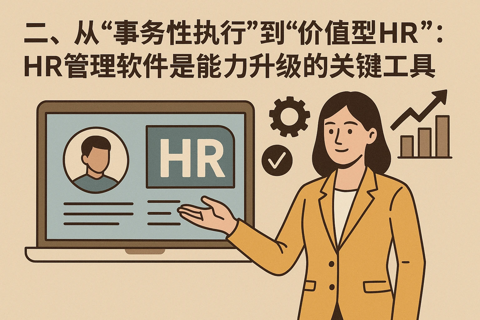 二、从“事务性执行”到“价值型HR”：HR管理软件是能力升级的关键工具