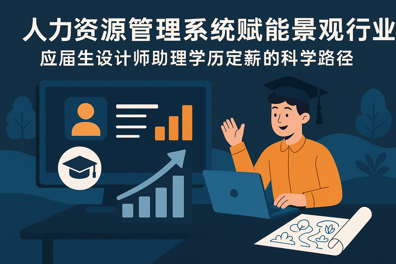 人力资源管理系统赋能景观行业：应届生设计师助理学历定薪的科学路径