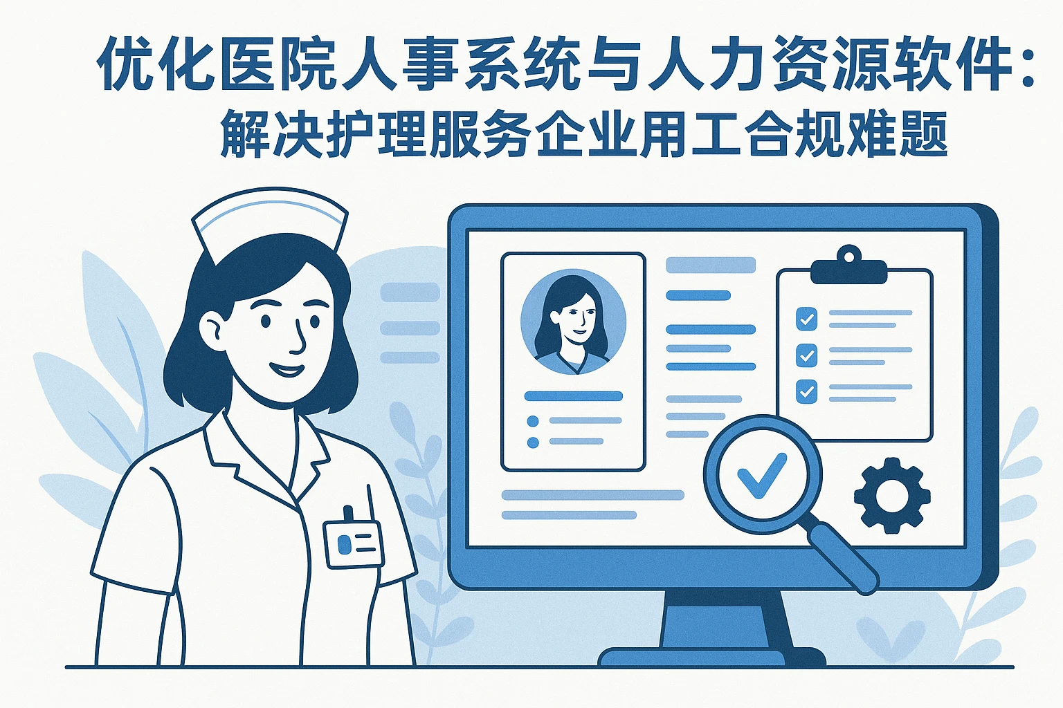 优化医院人事系统与人力资源软件:解决护理服务企业用工合规难题