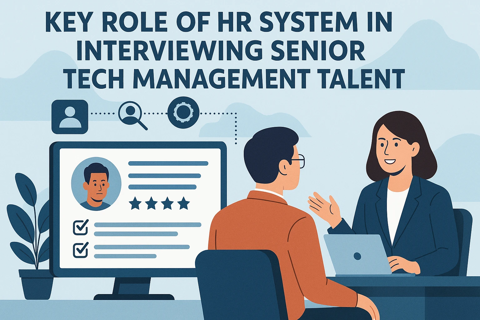 人力资源管理系统在面试高端技术管理人才中的关键作用