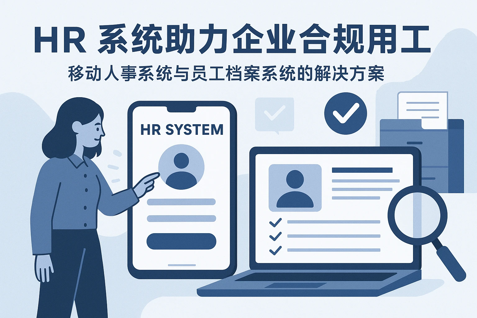 HR系统助力企业合规用工:移动人事系统与员工档案系统的解决方案