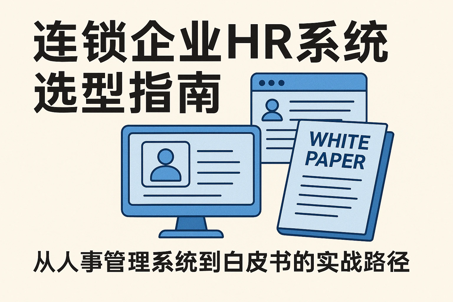 连锁企业HR系统选型指南：从人事管理系统到白皮书的实战路径