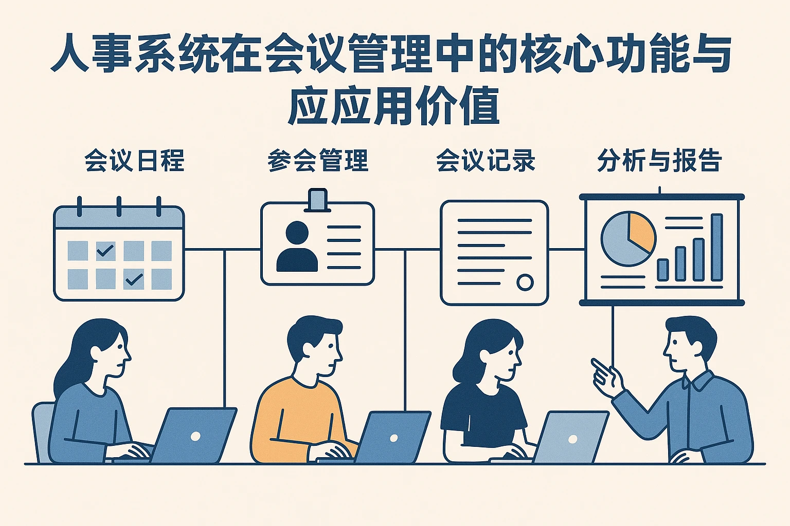 人事系统在会议管理中的核心功能与应用价值