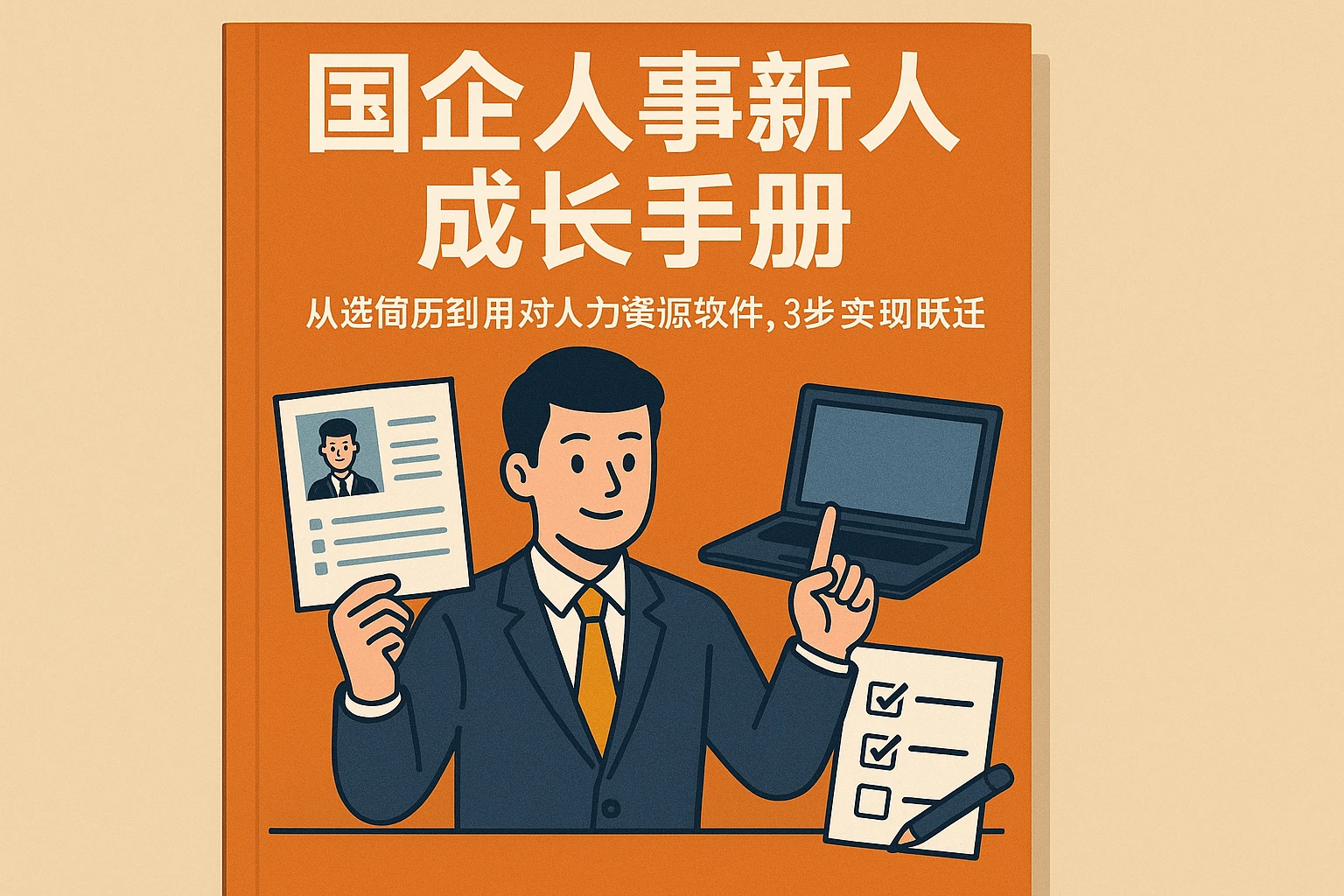 国企人事新人成长手册:从选简历到用对人力资源软件,3步实现能力跃迁