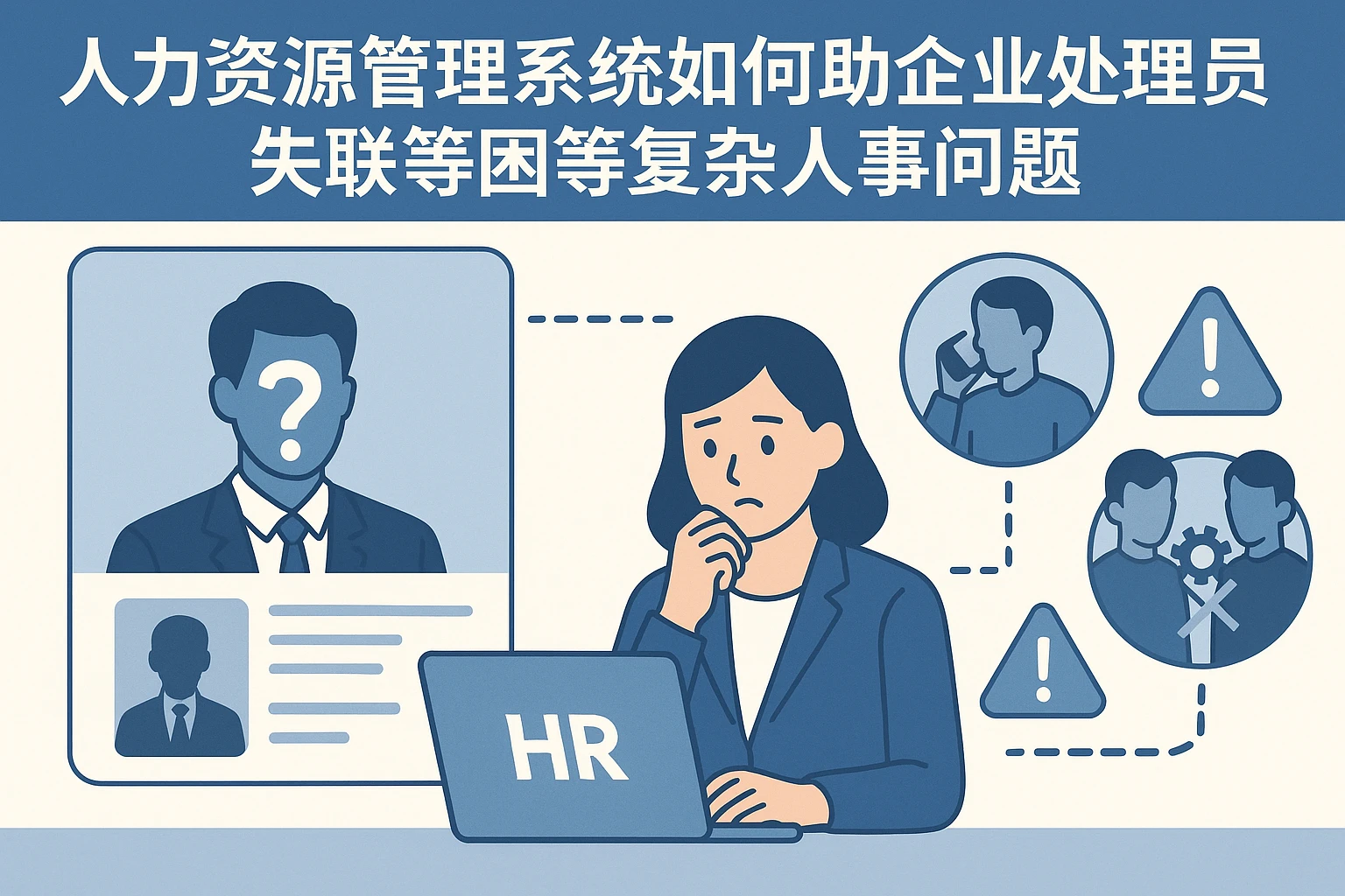 人力资源管理系统如何协助企业处理员工失联等复杂人事问题