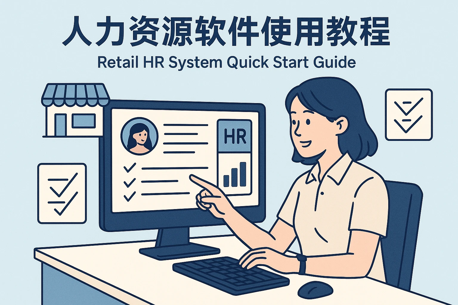 人力资源软件使用教程：零售业人事系统快速上手指南