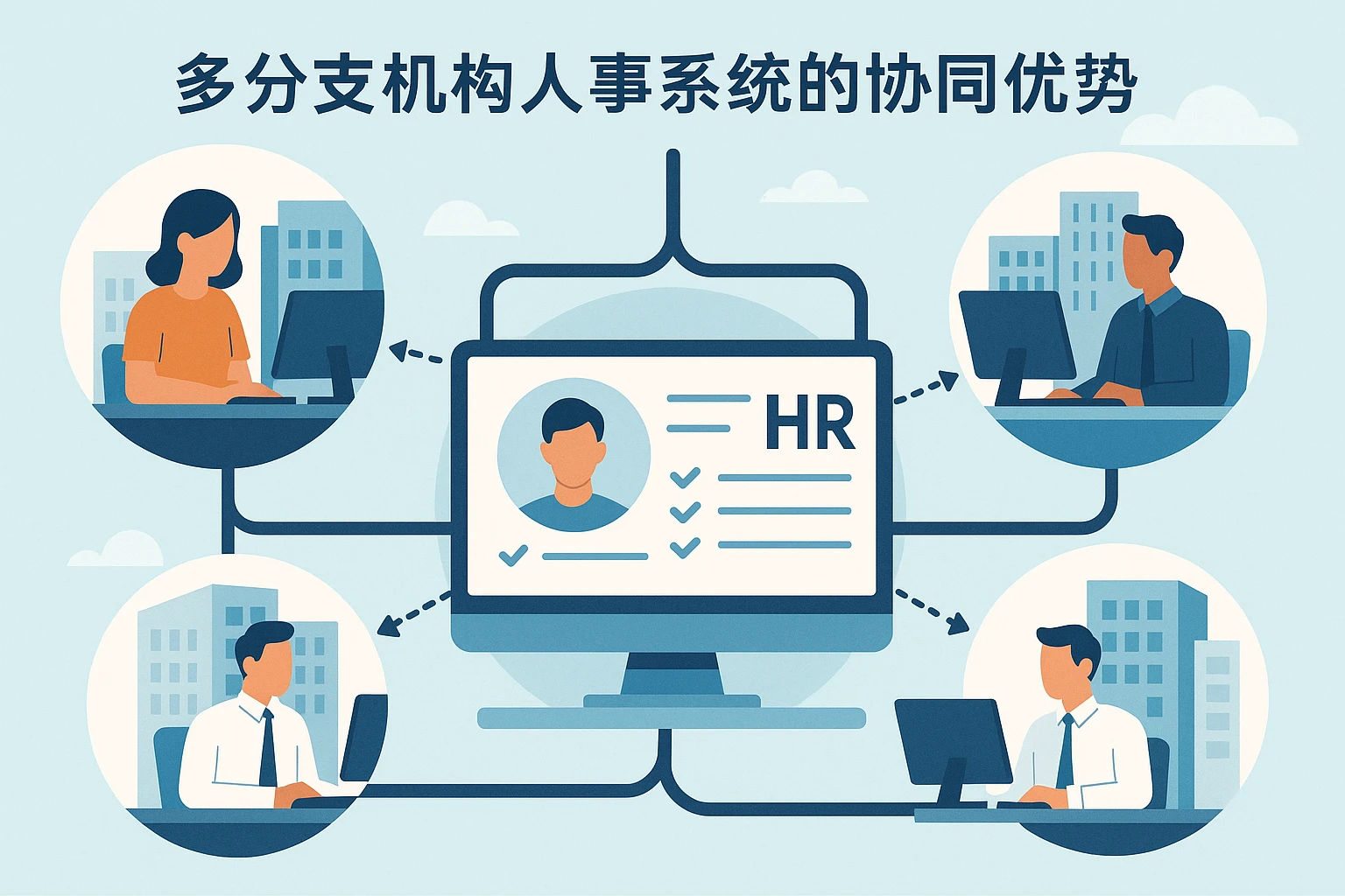 多分支机构人事系统的协同优势