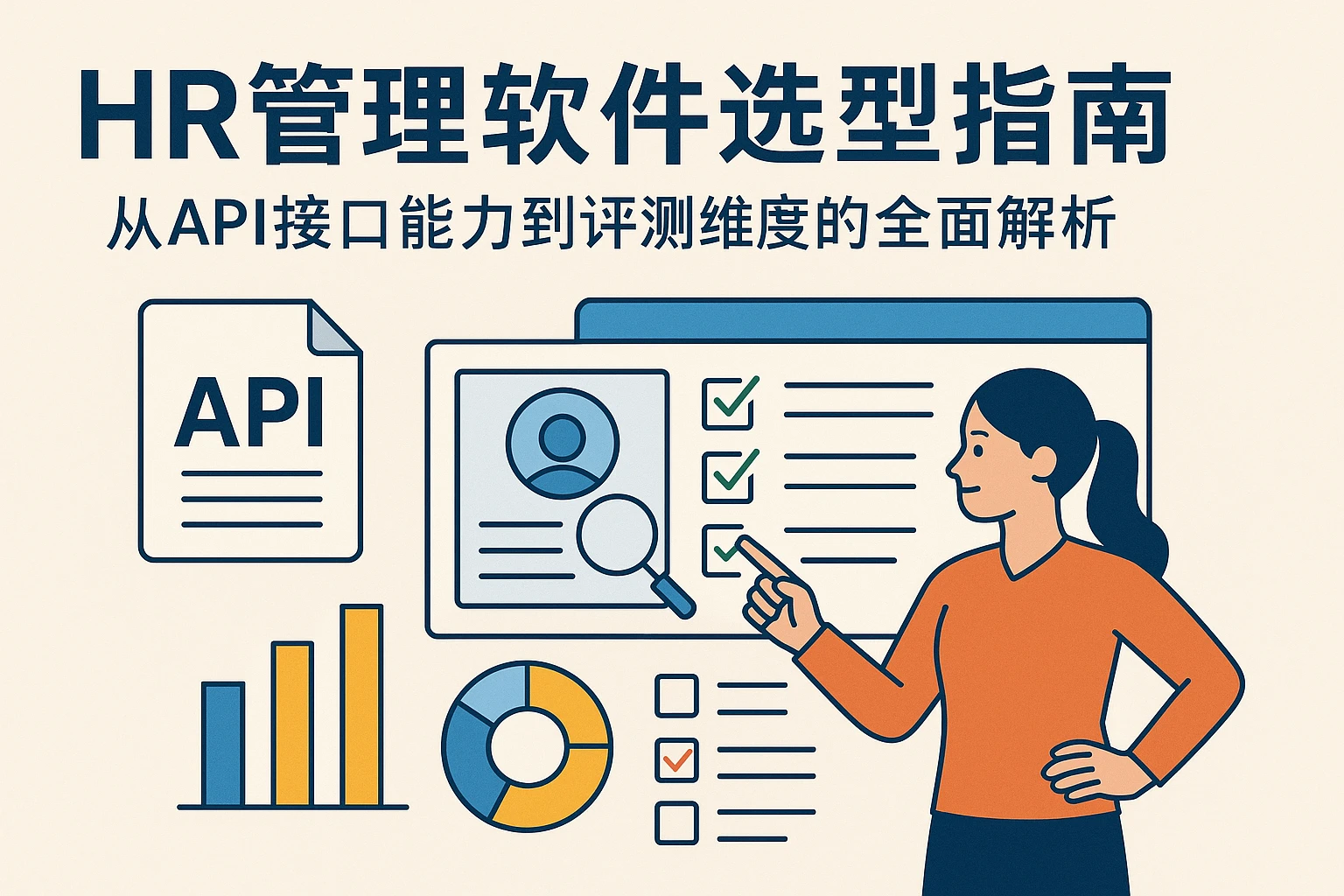 HR管理软件选型指南：从API接口能力到评测维度的全面解析