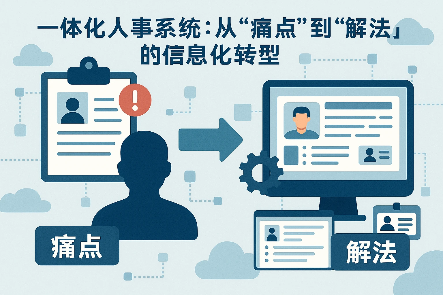 二、一体化人事系统：从“痛点”到“解法”的信息化转型
