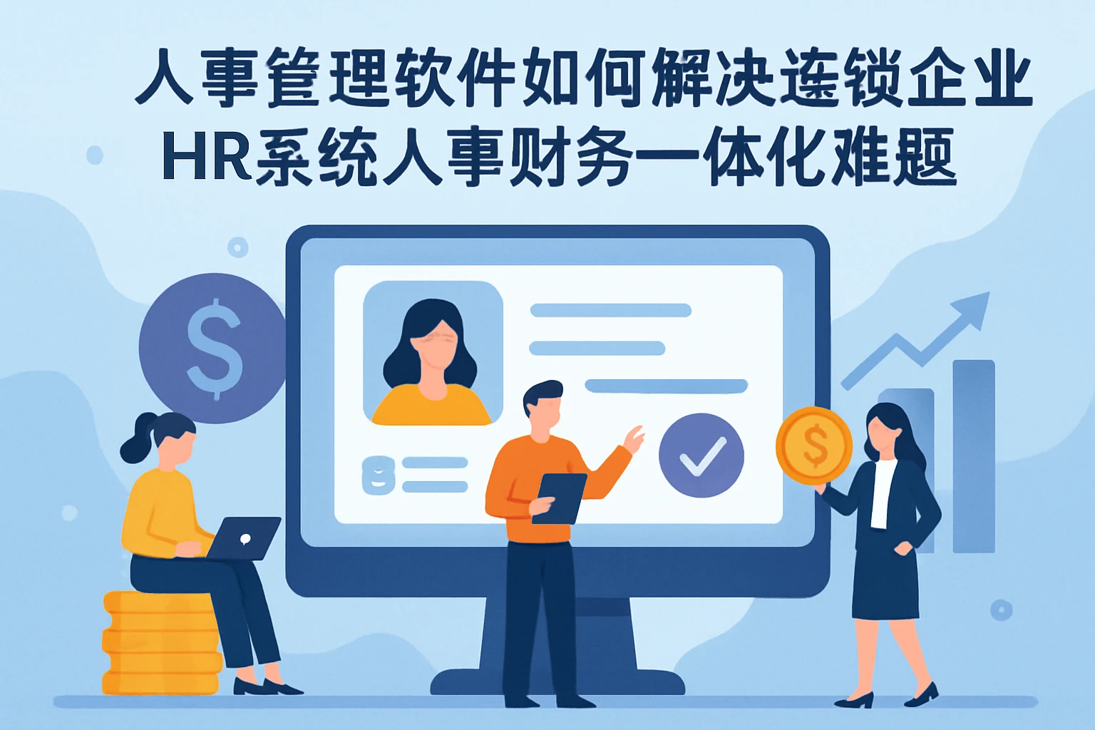 人事管理软件如何解决连锁企业HR系统人事财务一体化难题