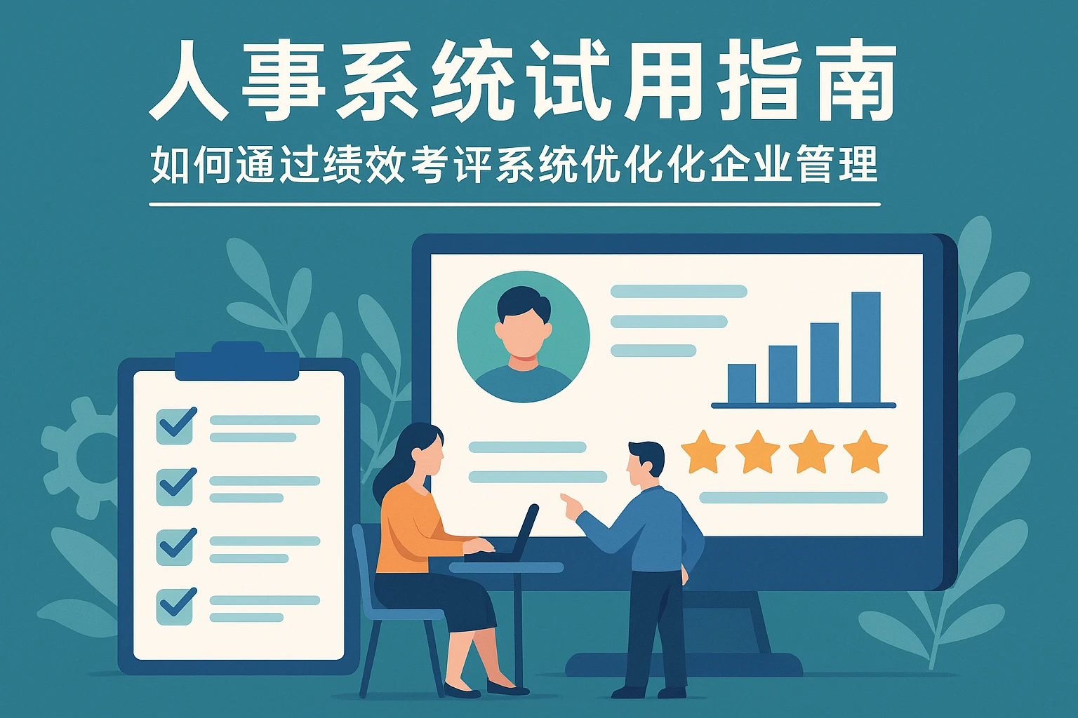 人事系统试用指南:如何通过绩效考评系统优化企业管理