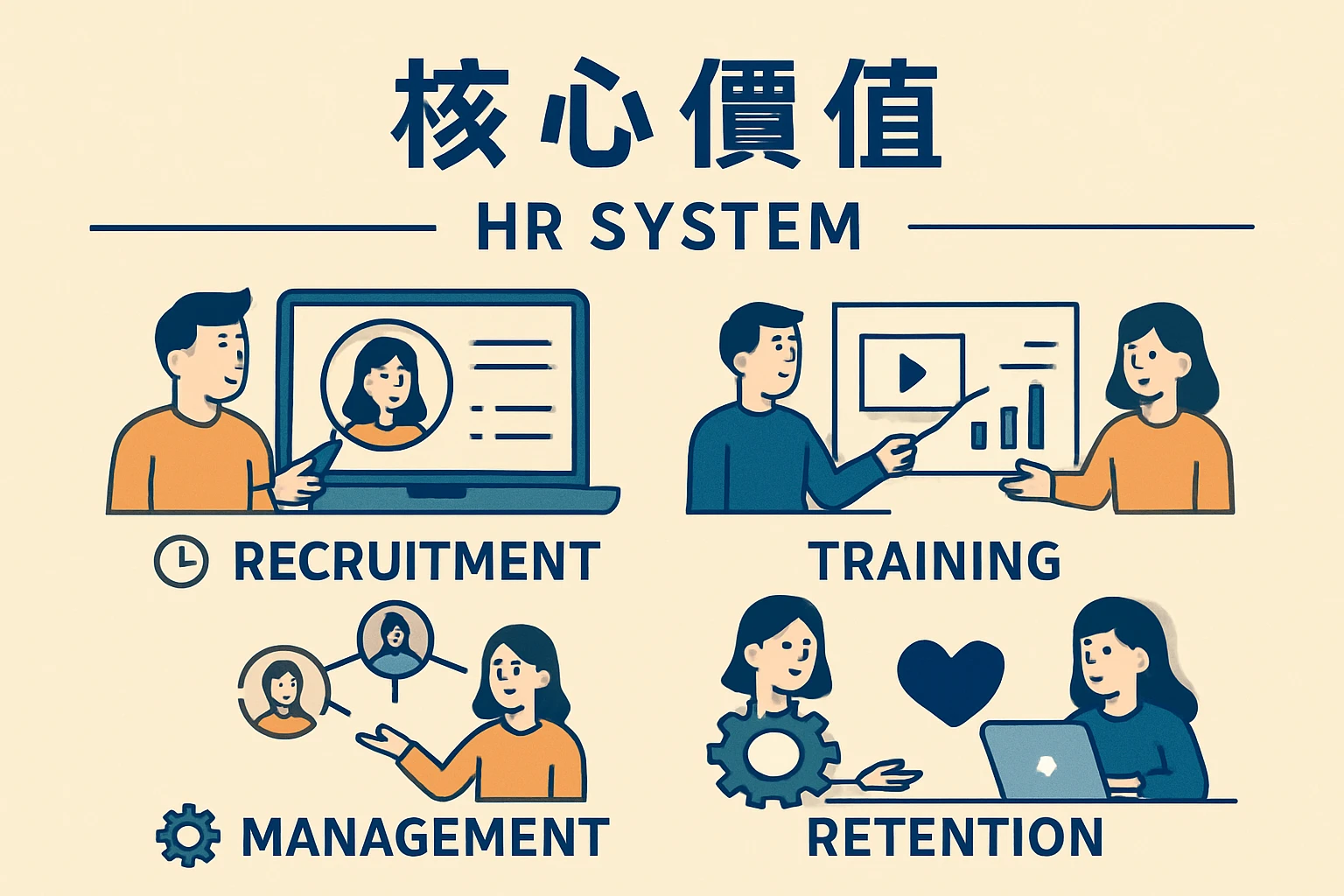 人力资源系统的核心价值