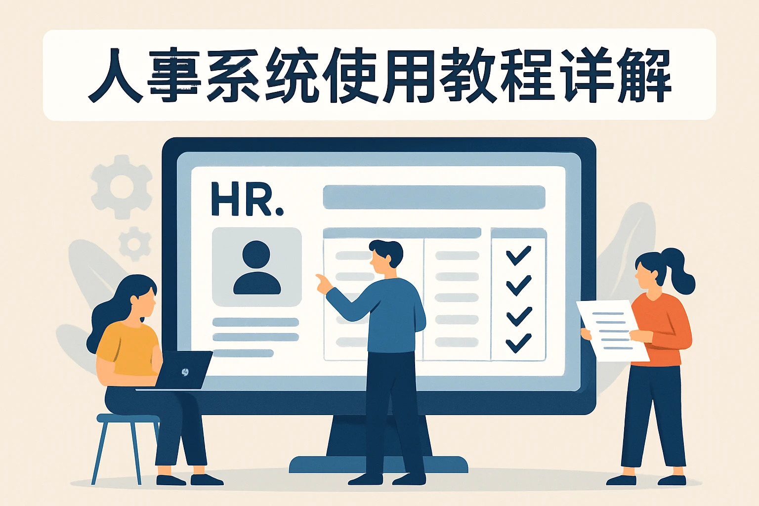 人事系统使用教程详解