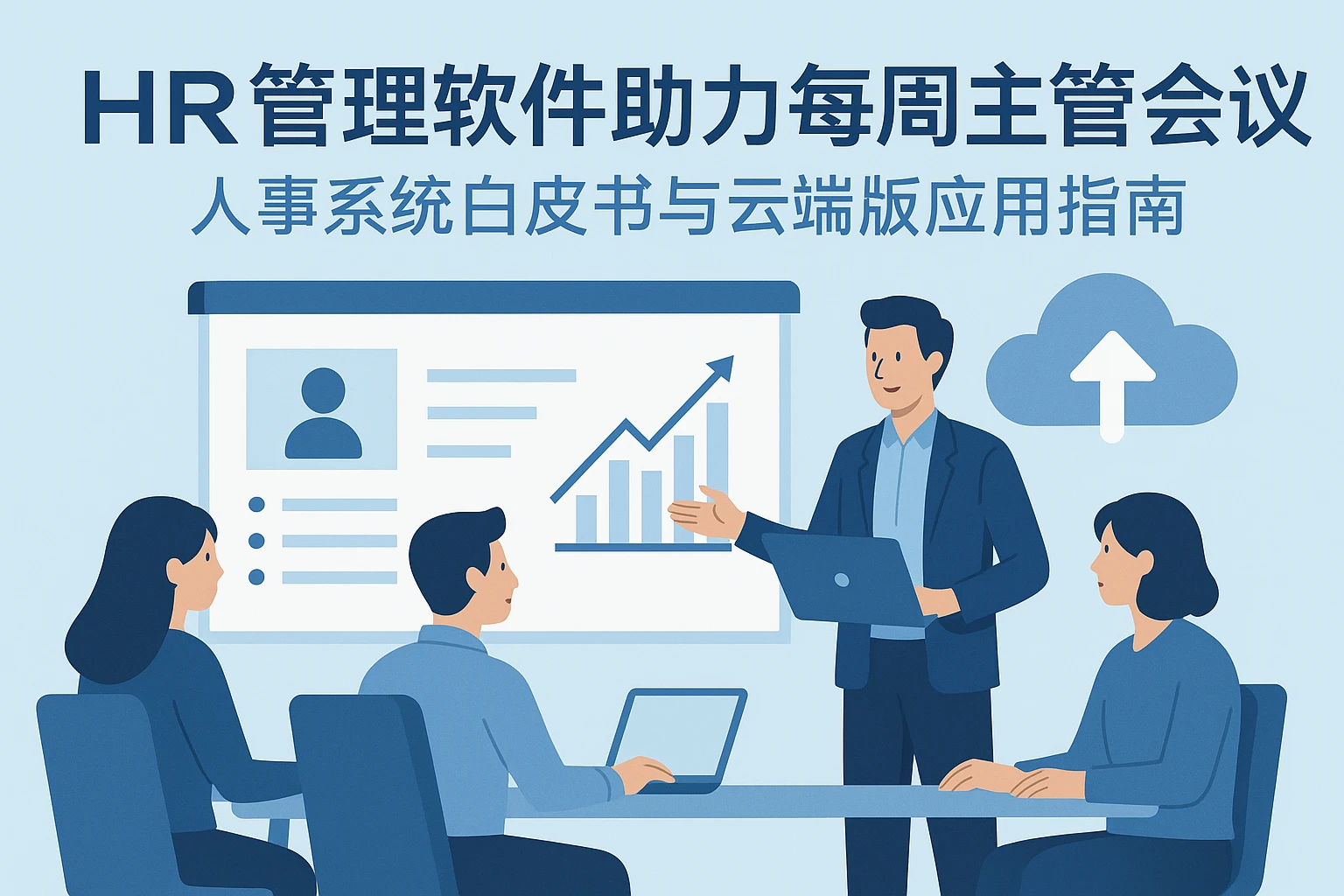 HR管理软件助力每周主管会议:人事系统白皮书与云端版应用指南