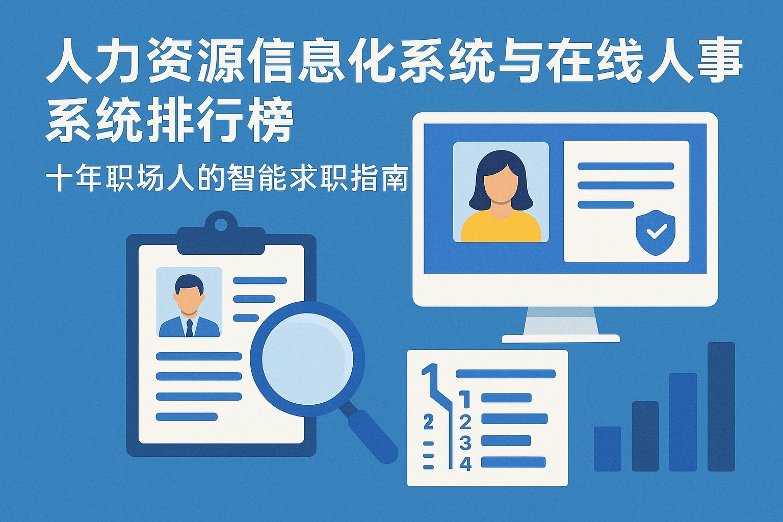 人力资源信息化系统与在线人事系统排行榜：十年职场人的智能求职指南
