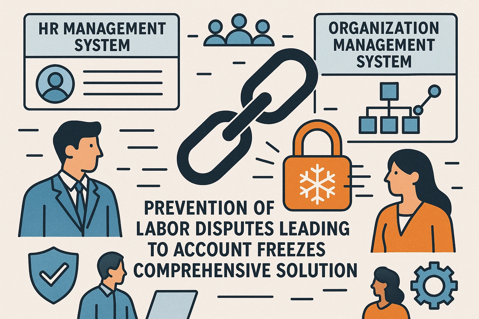 人力资源管理系统、人事大数据系统与组织架构管理系统:预防劳动争议导致账户冻结的全方位解决方案