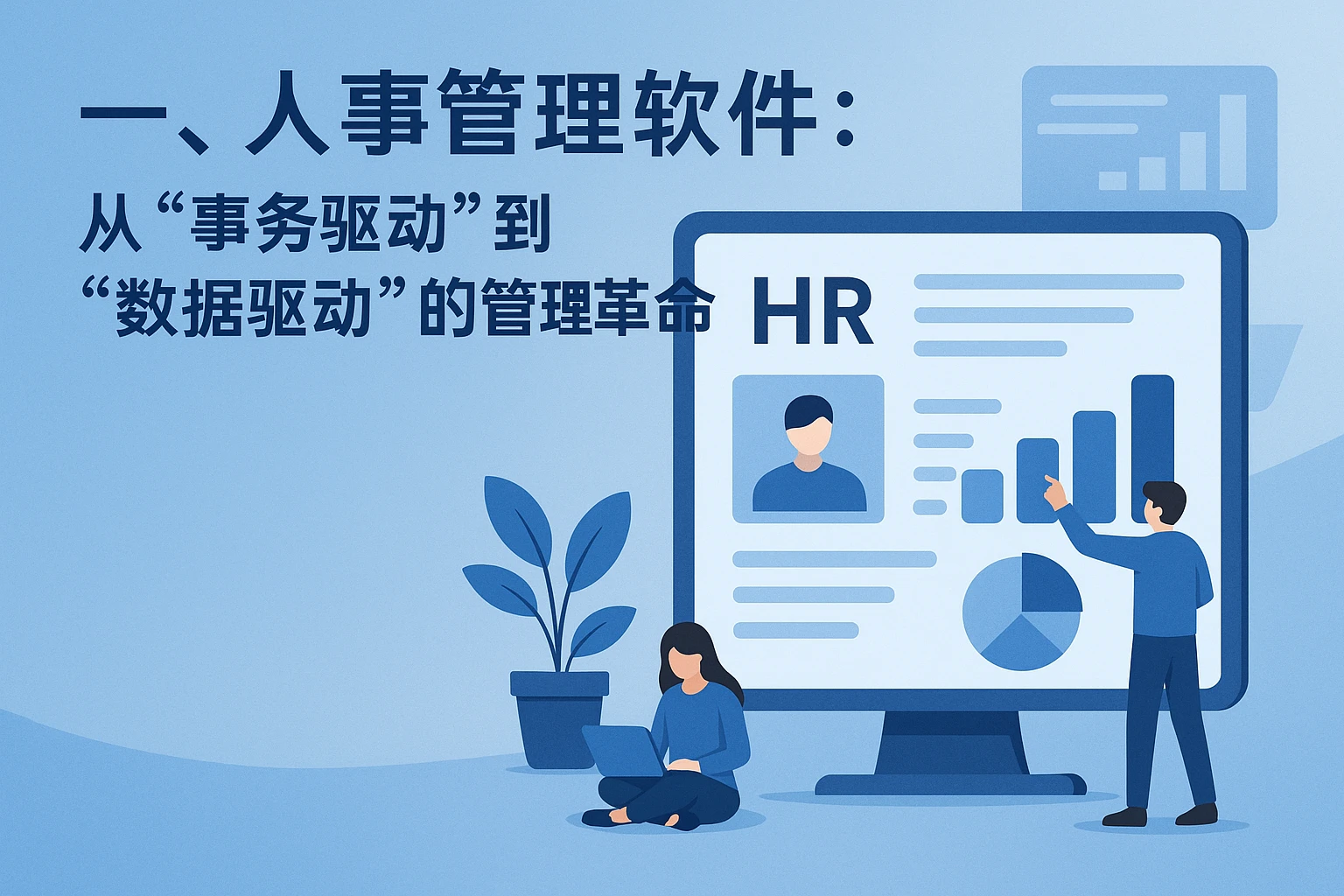 一、人事管理软件：从“事务驱动”到“数据驱动”的管理革命