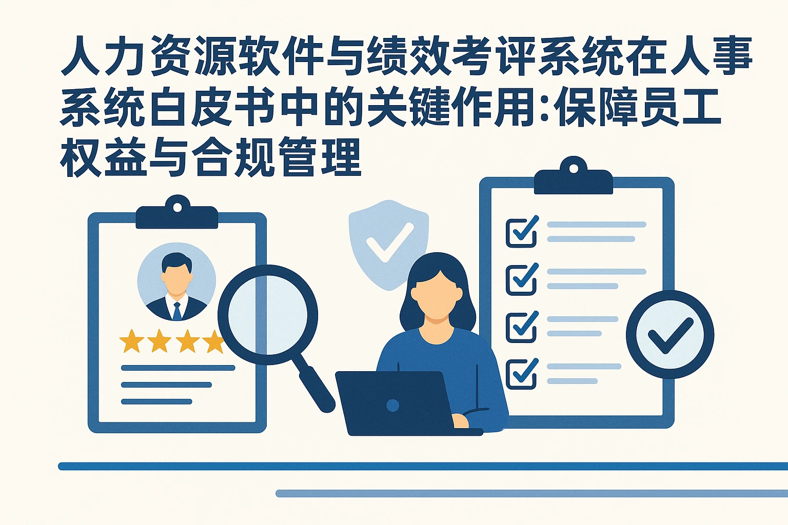 人力资源软件与绩效考评系统在人事系统白皮书中的关键作用：保障员工权益与合规管理