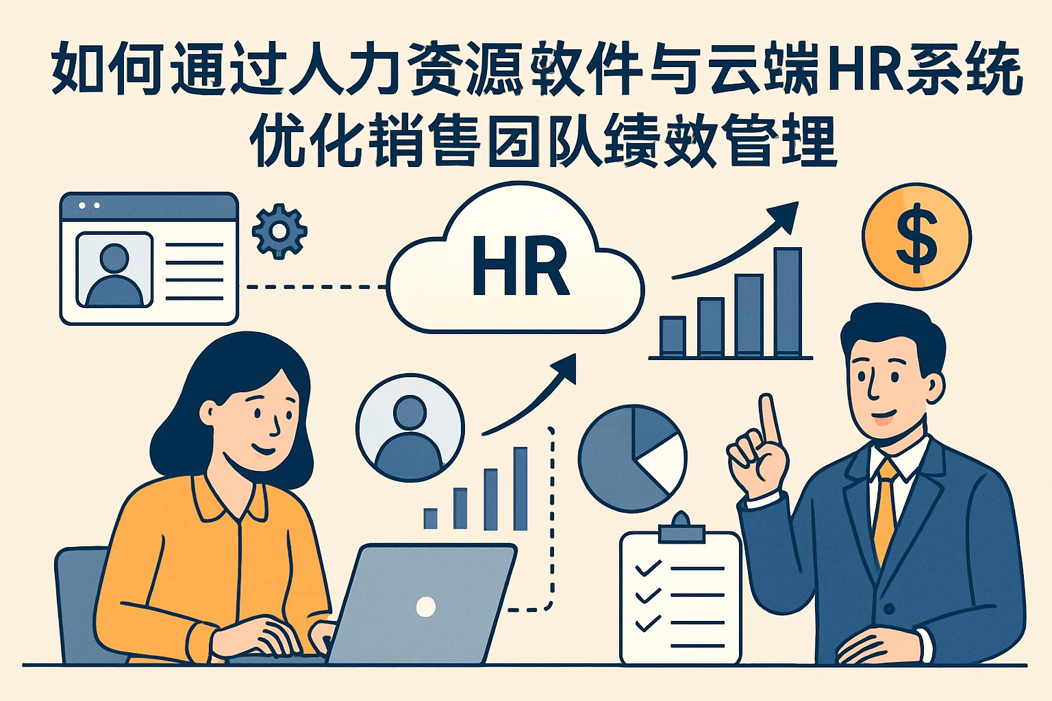 如何通过人力资源软件与云端HR系统优化销售团队绩效管理