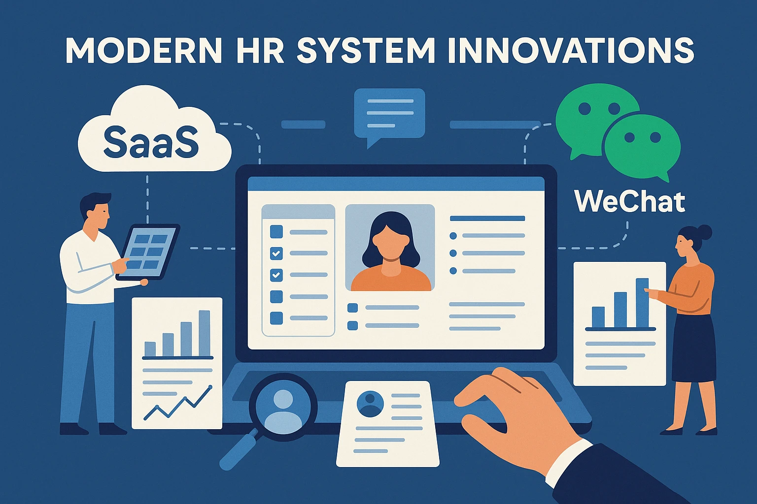 现代企业人事系统革新：SaaS模式与微信集成的人力资源管理新趋势
