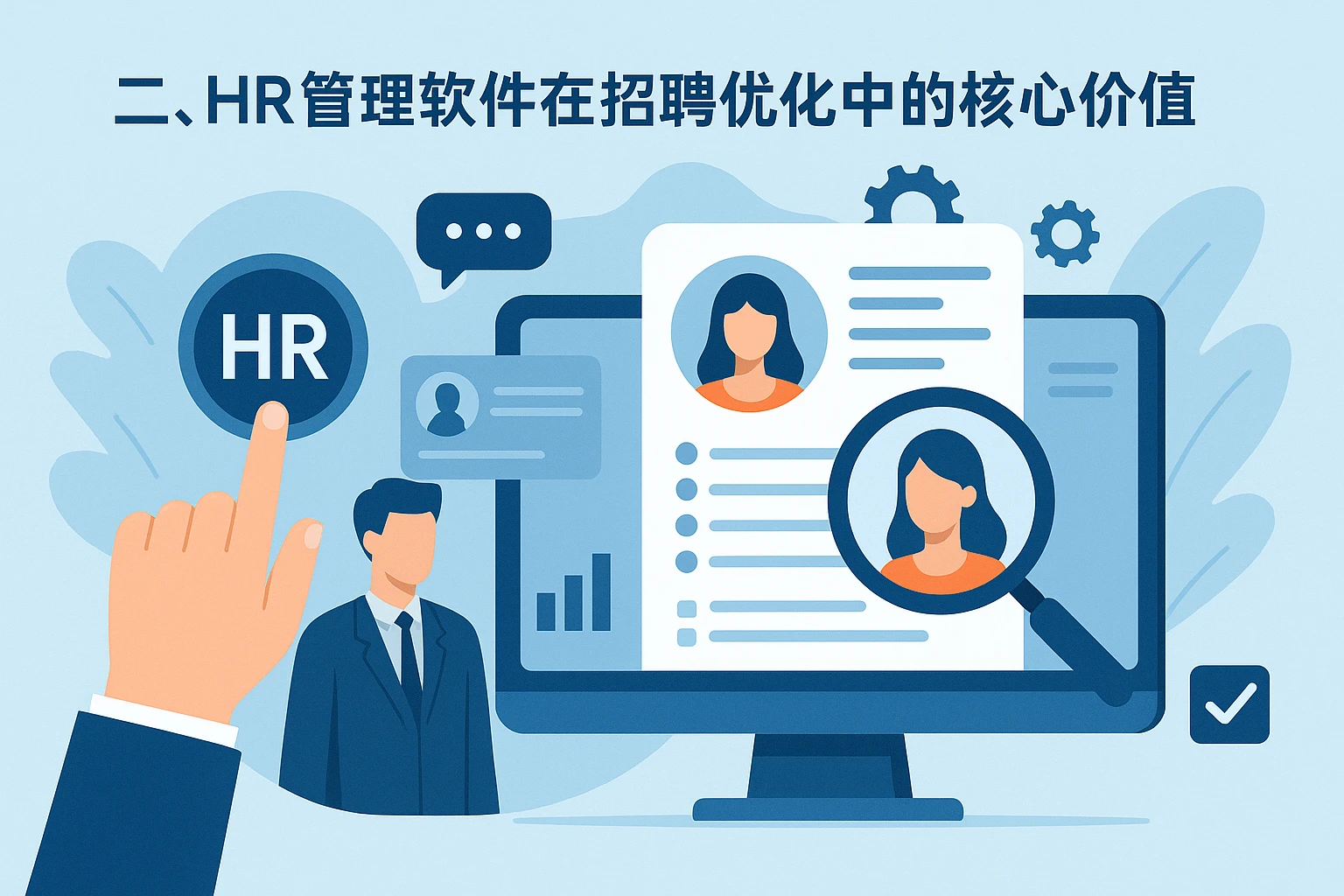 二、HR管理软件在招聘优化中的核心价值