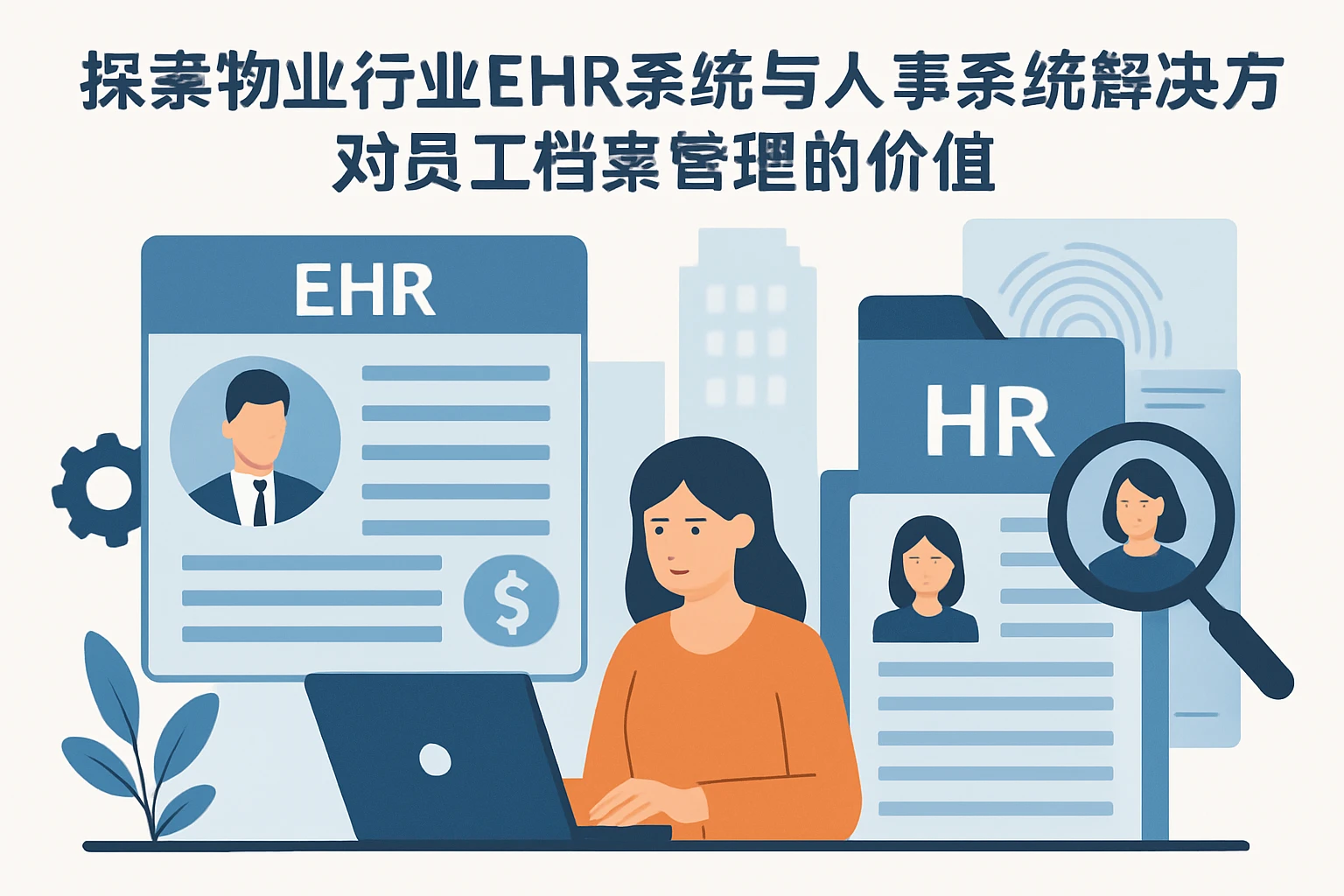 探索物业行业EHR系统与人事系统解决方案对员工档案管理的价值