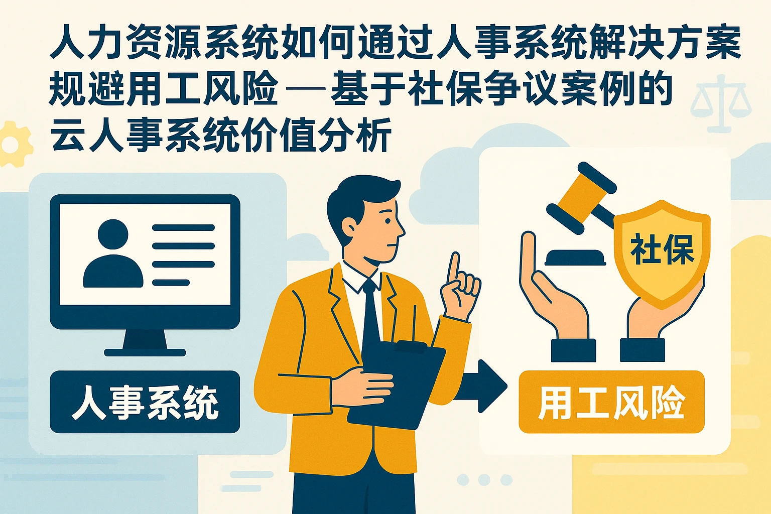 人力资源系统如何通过人事系统解决方案规避用工风险——基于社保争议案例的云人事系统价值分析