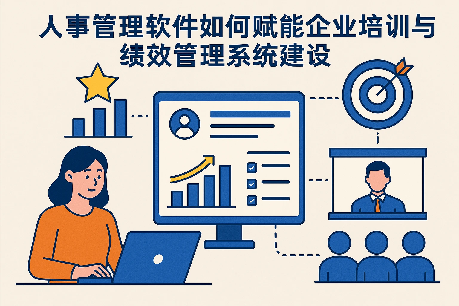 人事管理软件如何赋能企业培训与绩效管理系统建设