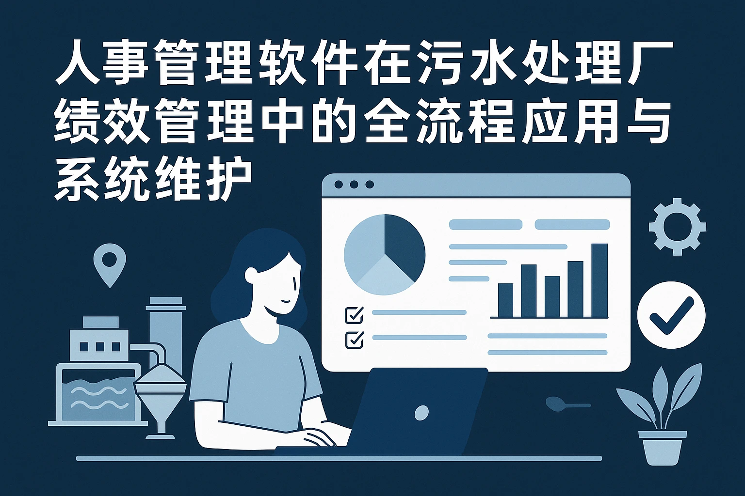 人事管理软件在污水处理厂绩效管理中的全流程应用与系统维护
