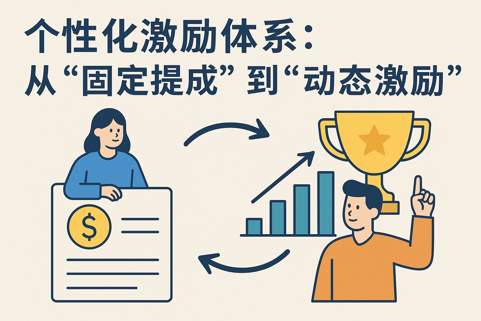 2. 个性化激励体系:从“固定提成”到“动态激励”