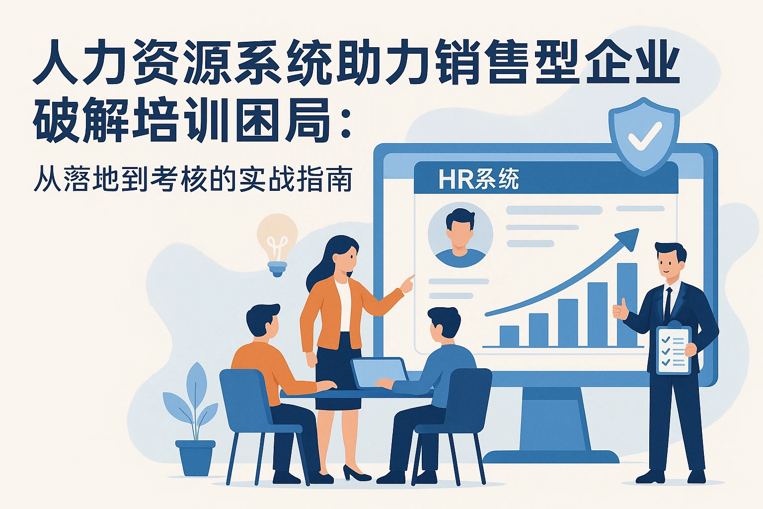 人力资源系统助力销售型企业破解培训困局：从落地到考核的实战指南
