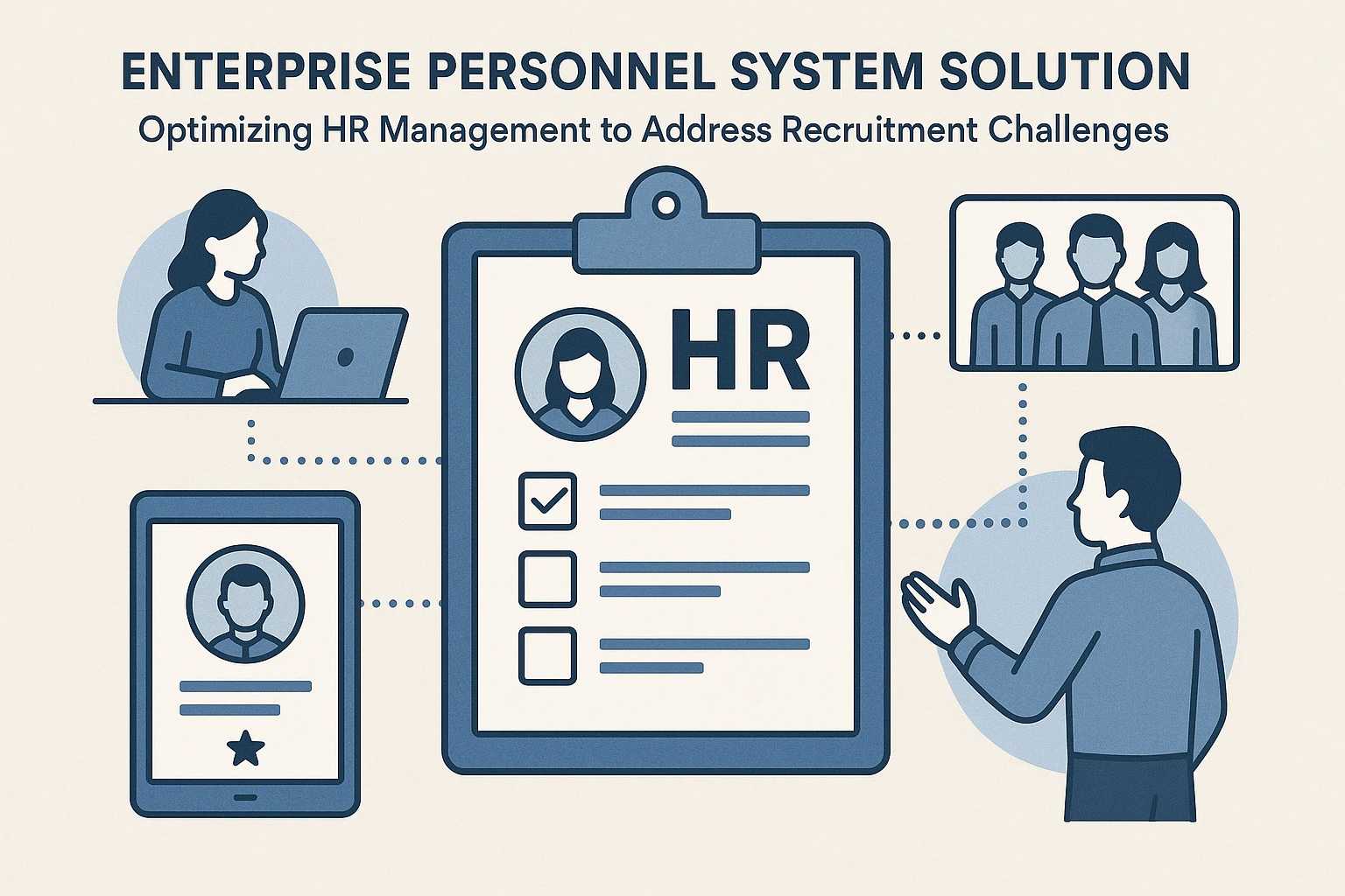 集团型人事系统解决方案:优化人力资源管理系统应对招聘挑战