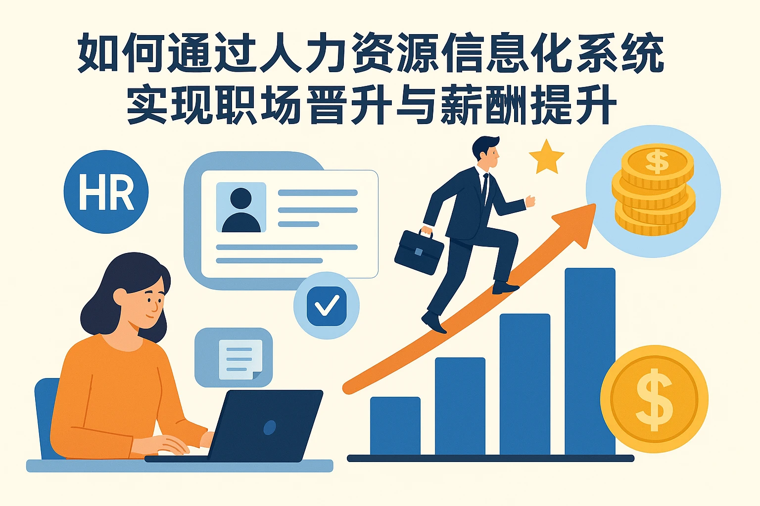 如何通过人力资源信息化系统实现职场晋升与薪酬提升