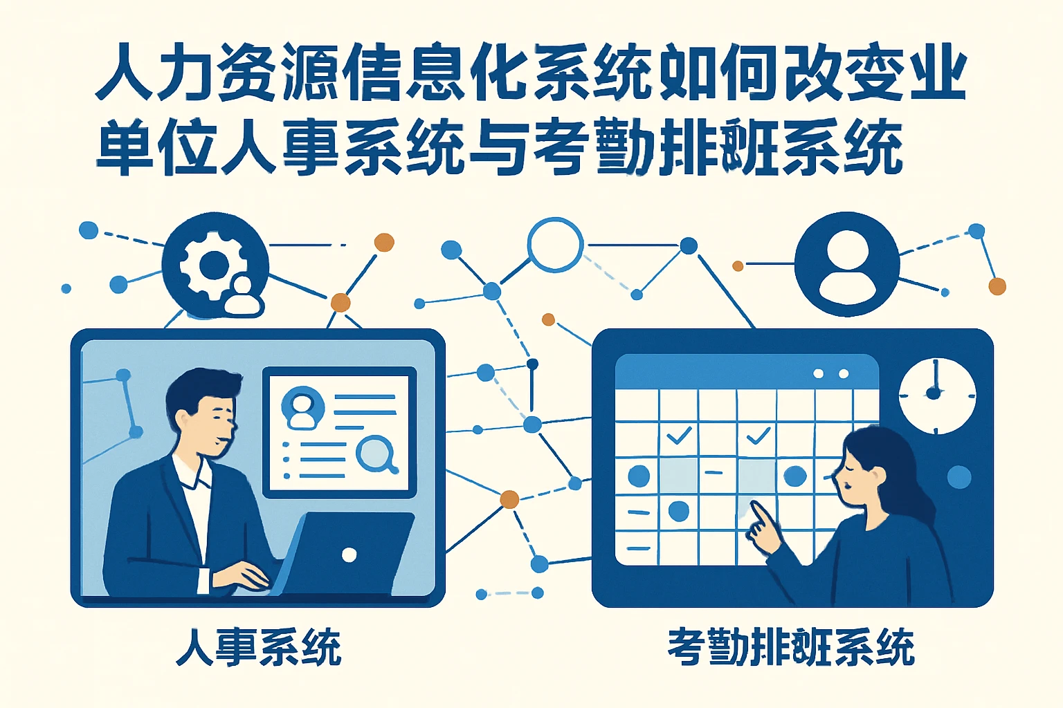 人力资源信息化系统如何改变事业单位人事系统与考勤排班系统