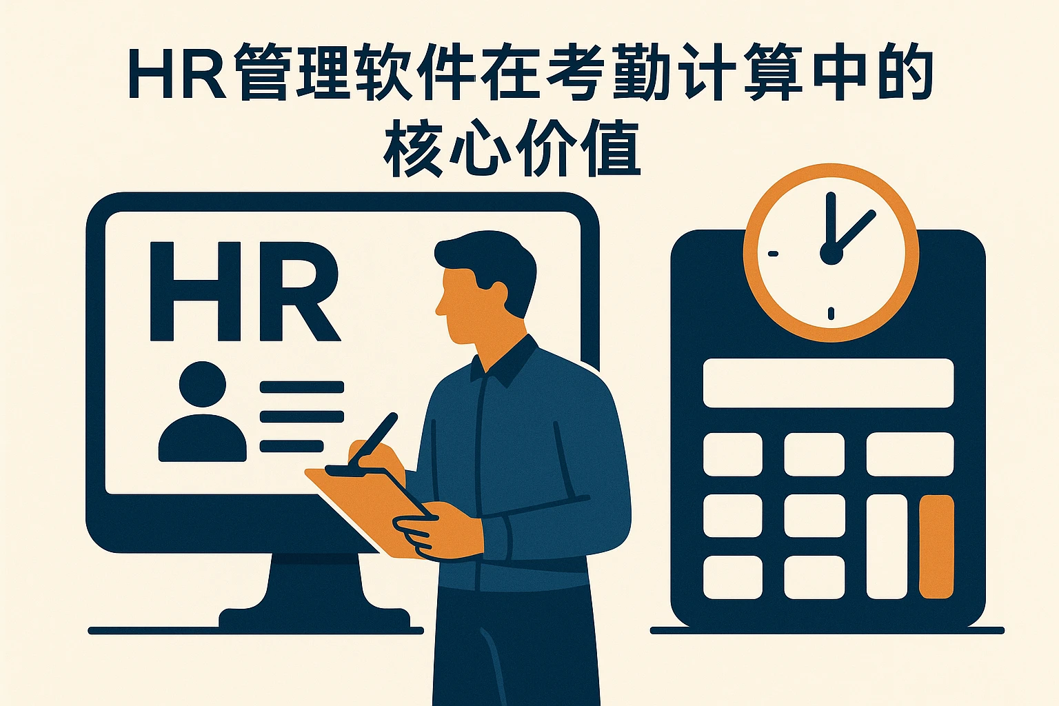 HR管理软件在考勤计算中的核心价值