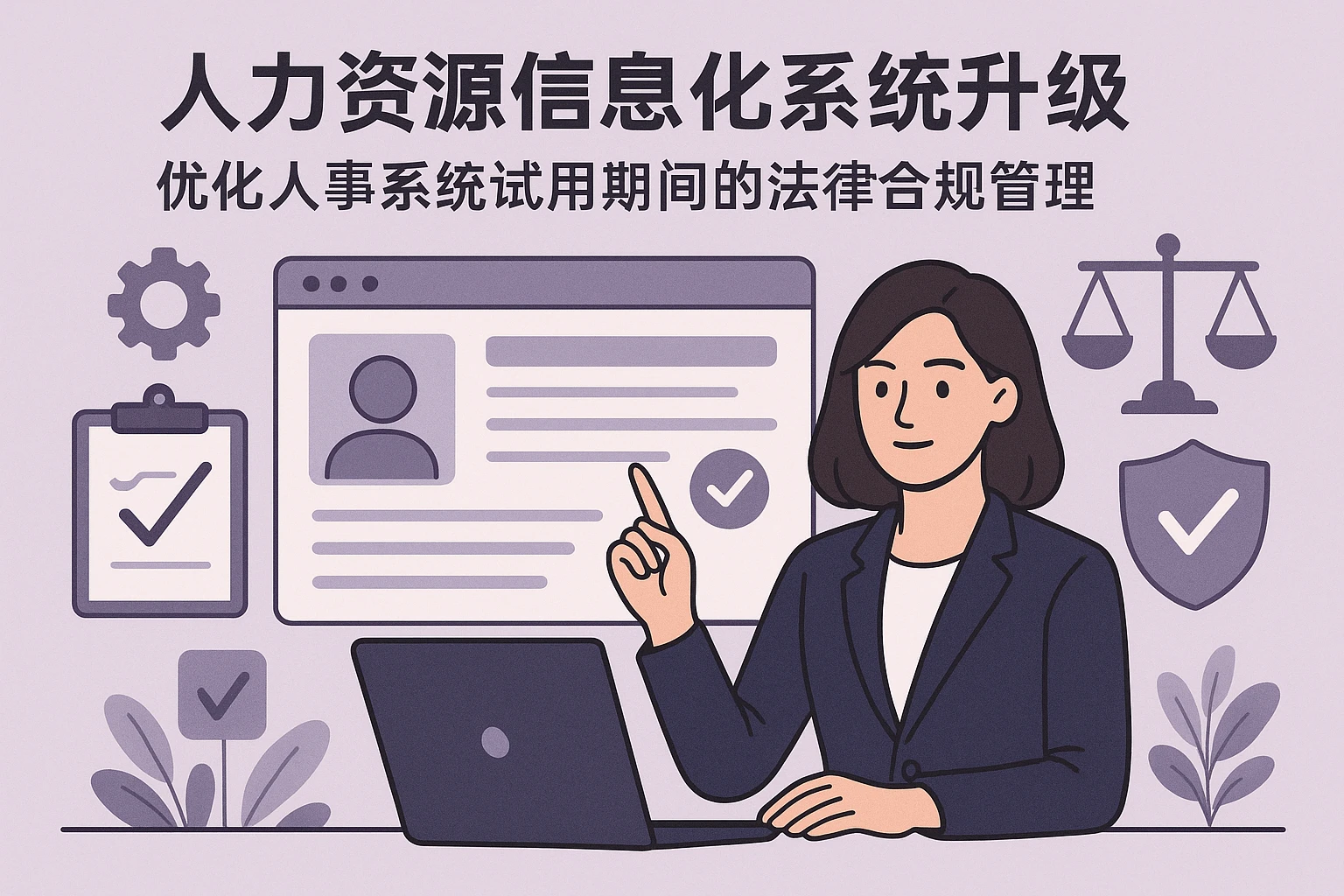 人力资源信息化系统升级:优化人事系统试用期间的法律合规管理