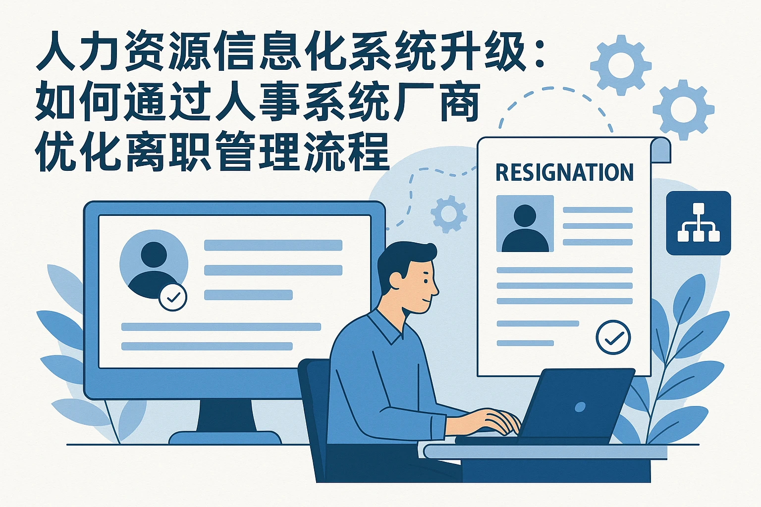 人力资源信息化系统升级：如何通过人事系统厂商优化离职管理流程