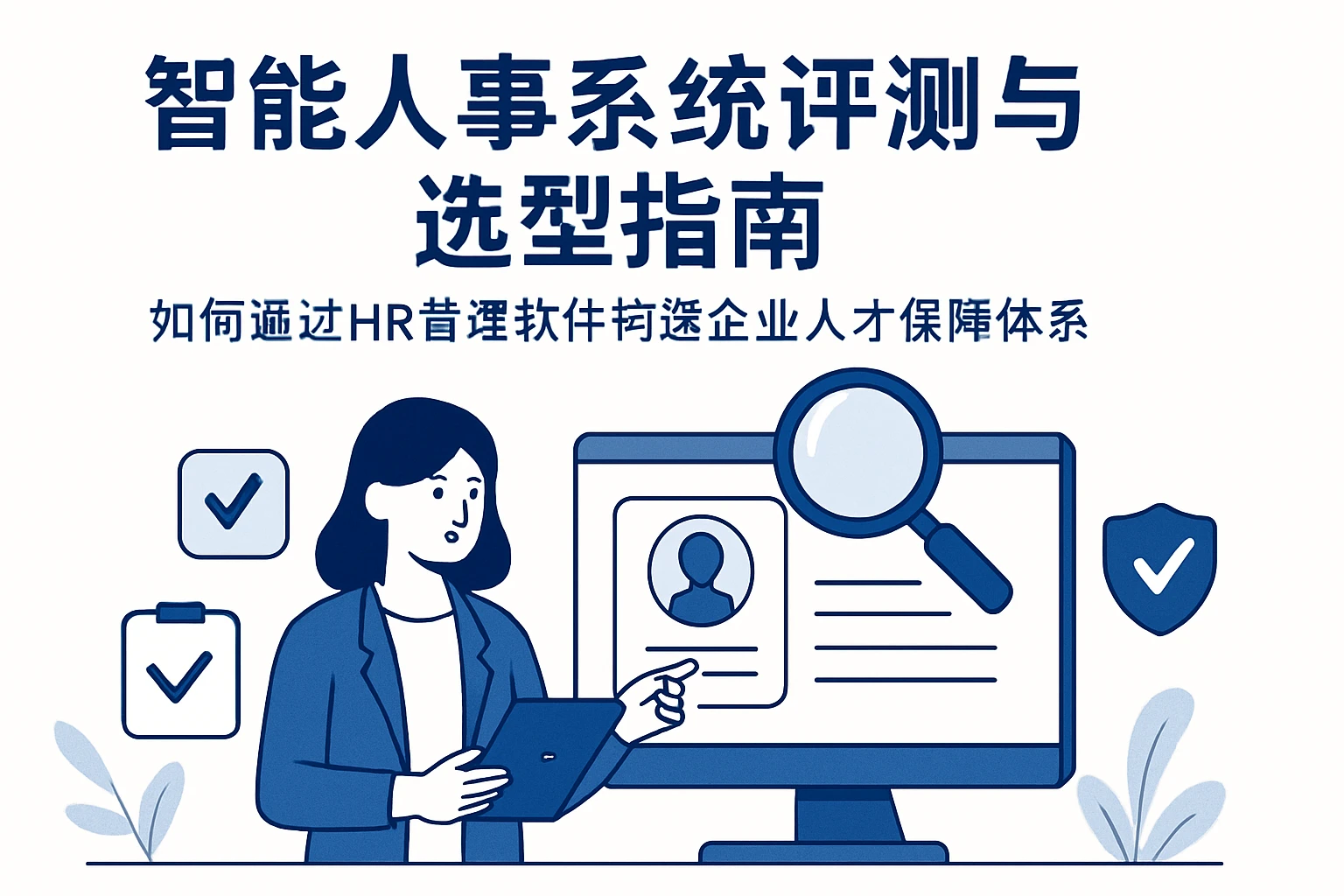 智能人事系统评测与选型指南：如何通过HR管理软件构建企业人才保障体系