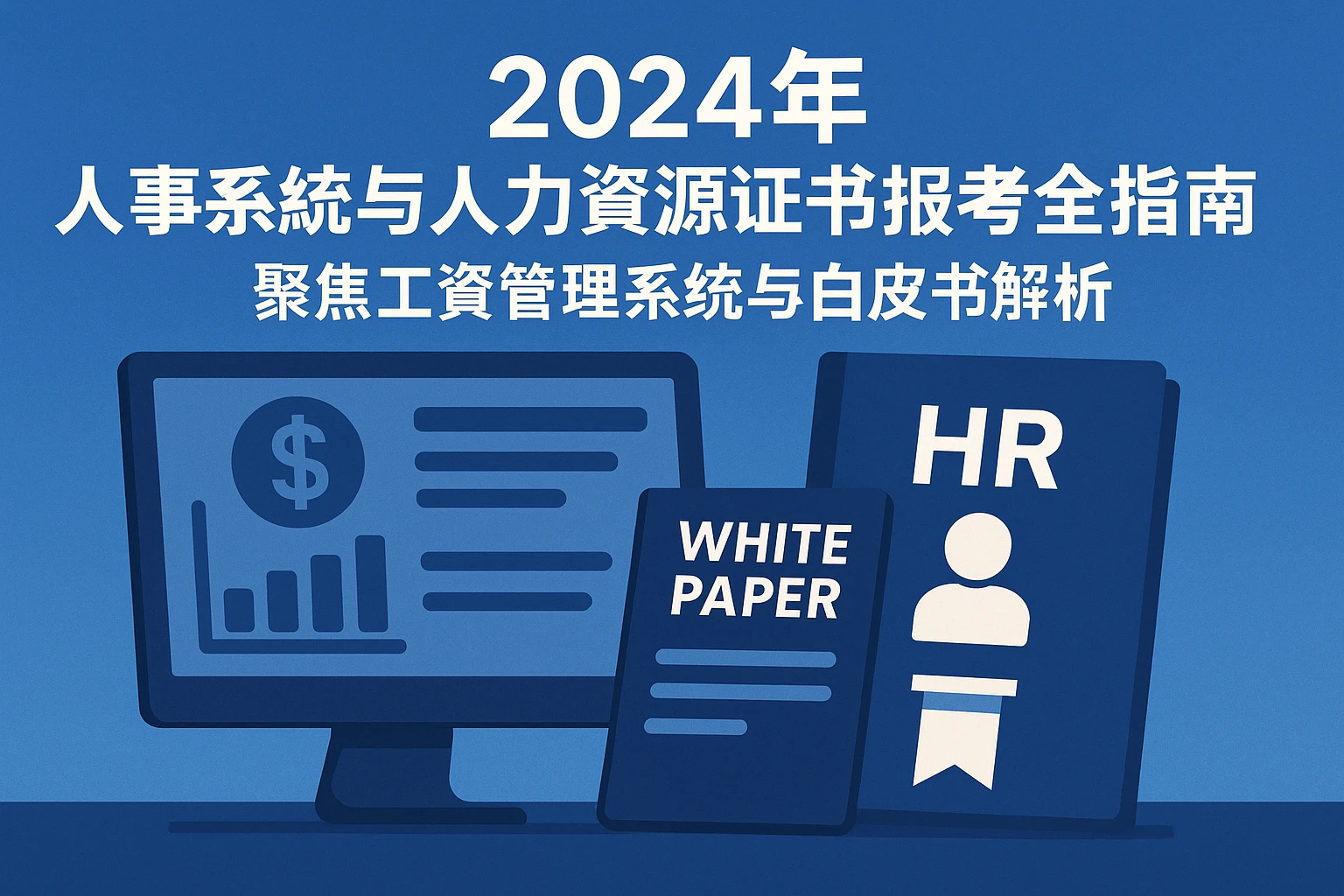 2024年人事系统与人力资源证书报考全指南：聚焦工资管理系统与白皮书解析